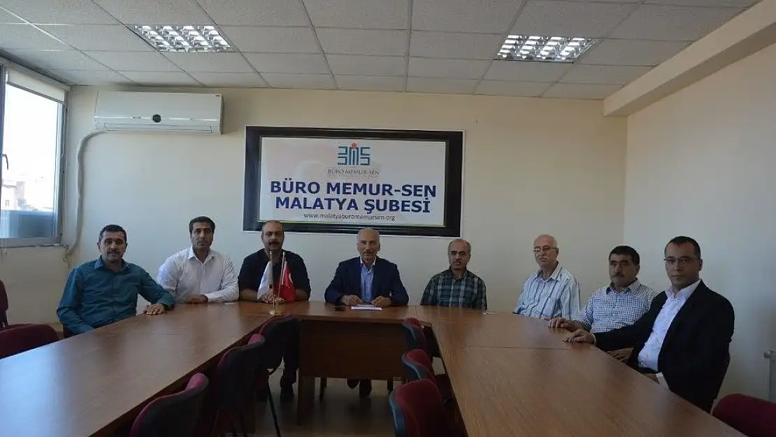 'Sendika Başkan Şimşek memurların sıkıntılarına dikkat çekti'