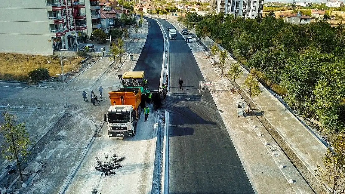 'Göztepe caddesi asfaltlandı'
