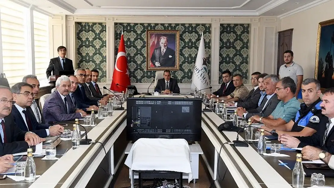 'Adıyaman´da uyuşturucu ile mücadele toplantısı yapıldı'