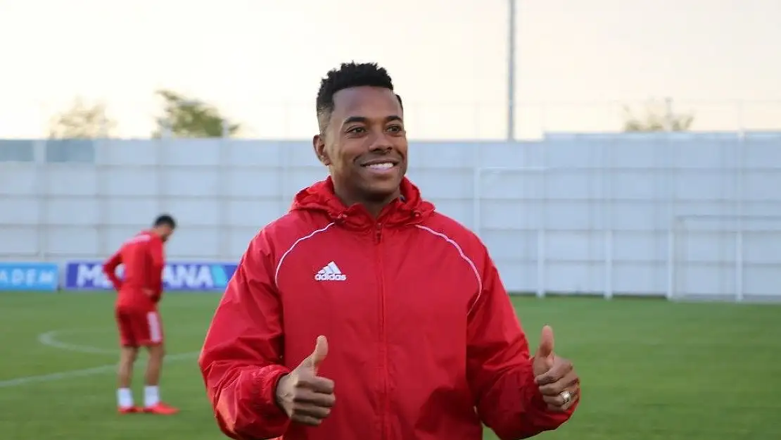 'Robinho: ''Fenerbahçe maçından galibiyetle ayrılmak istiyoruz'''