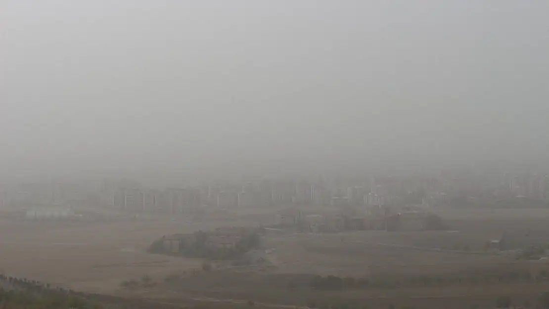 'Adıyaman´ı toz bulutu kapladı'