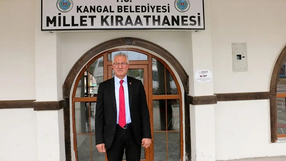 'Kangal´da ´Millet Kıraathanesi´nin yapımı tamamlandı'