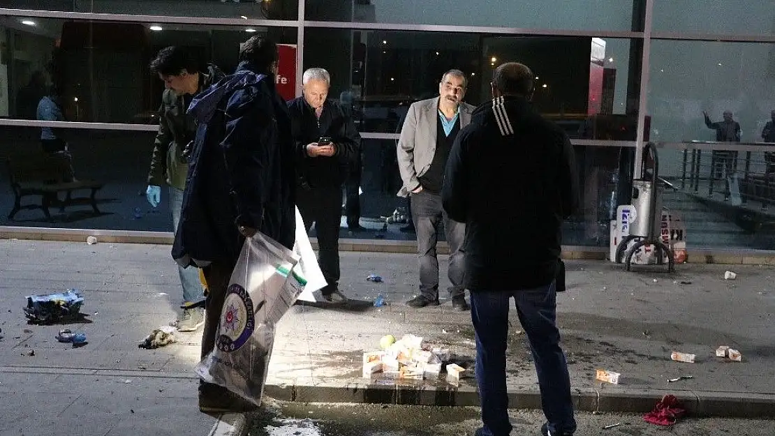 'Terminalde unutulan şüpheli çanta paniğe neden oldu'