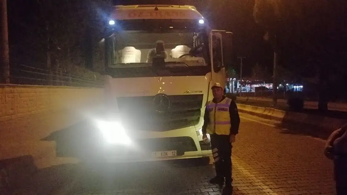'Gölbaşında tonajlı araçlara rekor ceza'