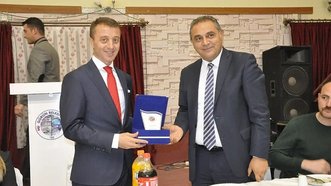 'Gürün Kaymakamı için veda programı düzenlendi'
