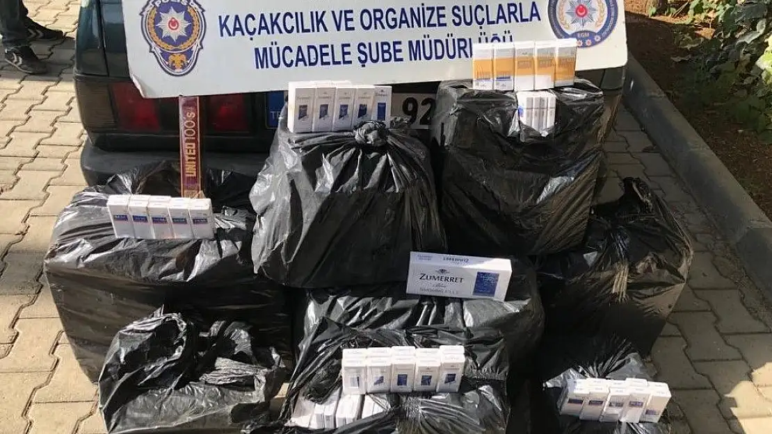 'Kahramanmaraş´ta kaçak sigara operasyonu'