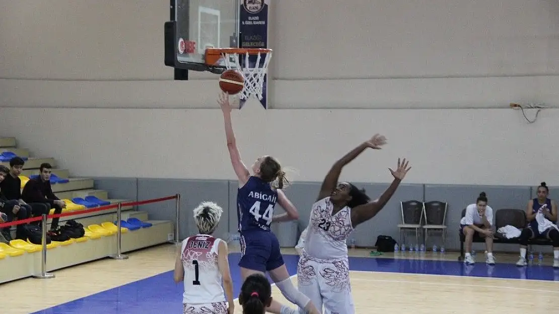 'Türkiye Kadınlar Basketbol 1. Ligi: Elazığ İl Özel İdare: 74 - Mersin Üniversitesi: 55'