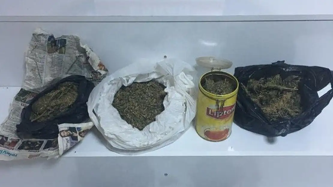 'Kuş kafesinden uyuşturucu çıktı'