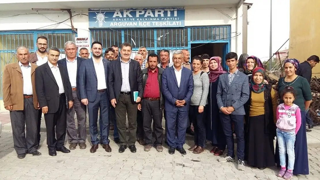 AK Parti Bölge Koordinatörü Arguvan´da