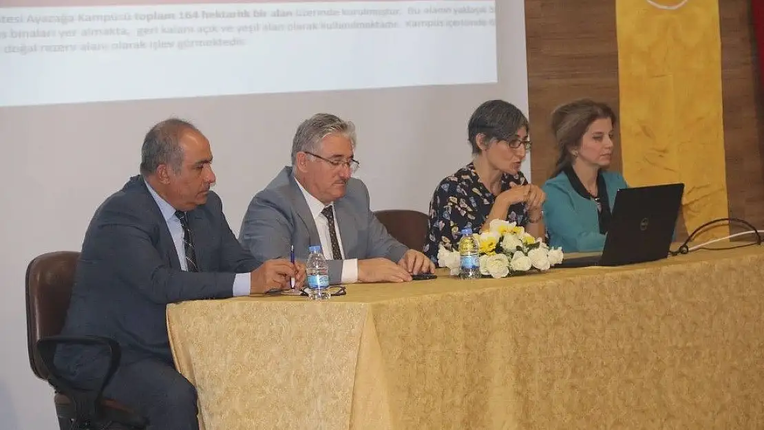 'İnönü´de `Sürdürülebilir Yeşil Kampüs´ Çalıştayı düzenlendi'