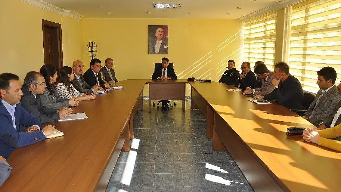 'Arguvan´da okul sağlığı ve güvenliği toplantısı'