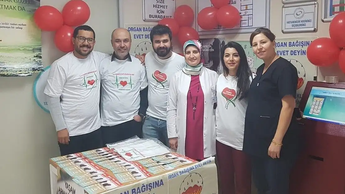 'Hastanede organ bağış standı kuruldu'