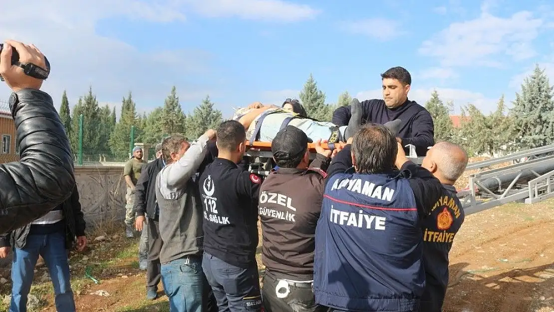 'Caminin kubbesinden düşen işçi ağır yaralandı'