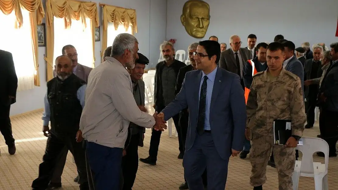 'Kaymakam Özdemir, Hasançelebinin sorunlarını dinledi'
