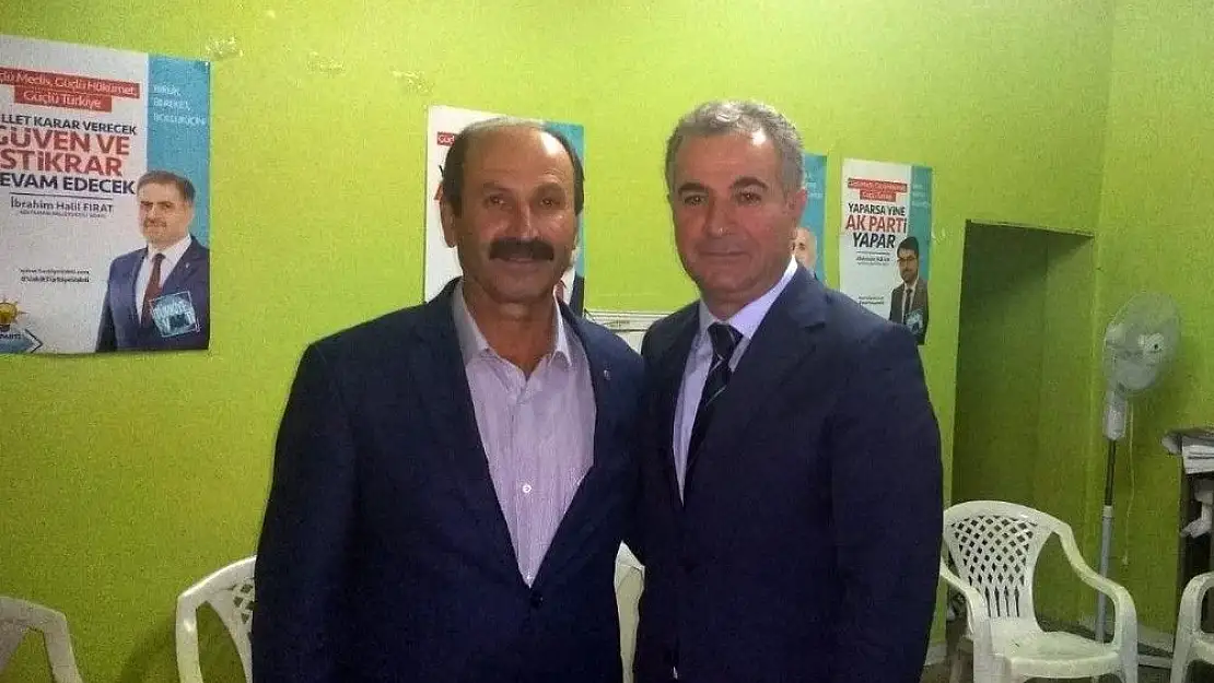'Tut ilçesinde aday adayları Ercan Öncebe lehine çekildi'