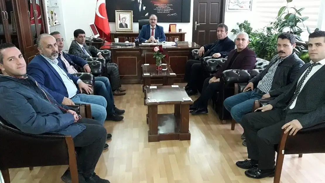 'AGAD yönetimi Müdür Alagöz ile bir araya geldi'