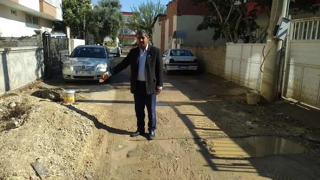 'Mahalle muhtarından doğalgaz dağıtım firmasına tepki'