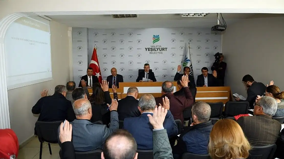 Yeşilyurt´ta meclis çalışmaları tamamladı