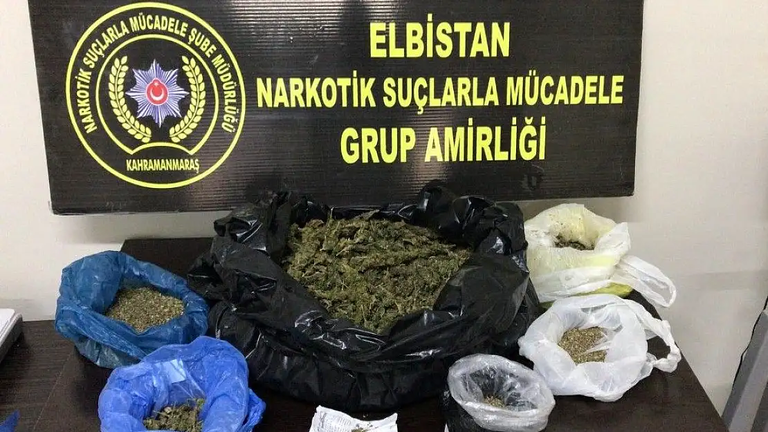 'Elbistan´da uyuşturucu operasyonu'