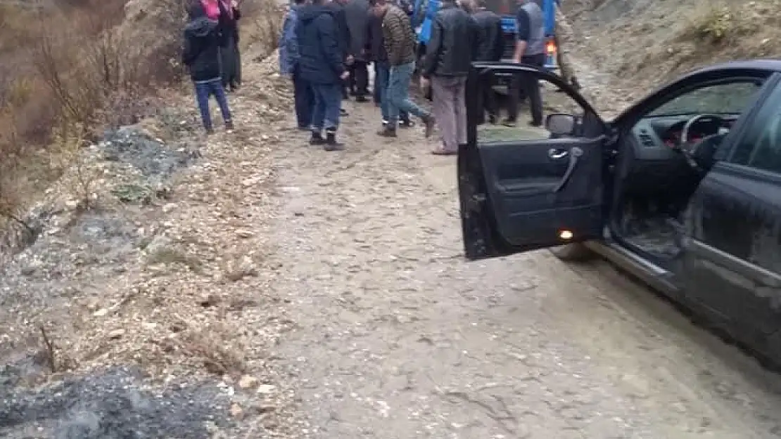 'Uçurumdan yuvarlanan sara hastası ağır yaralandı'