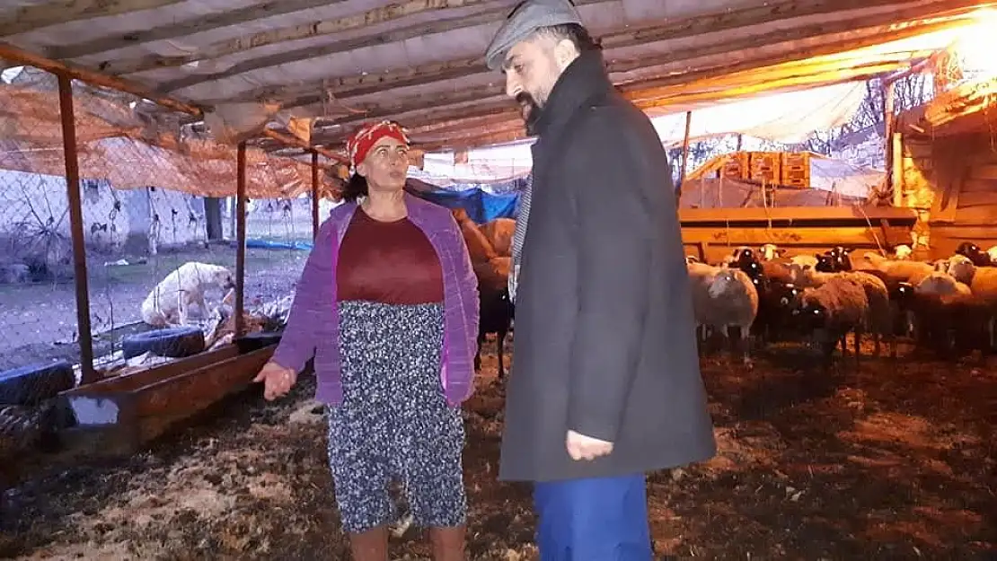 'Arguvan´da örnek kadın yetiştiriciye ziyaret'