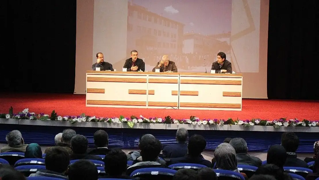 'Elazığ´da ''Bilim Tarihçisi Prof.Dr. Fuat Sezgin'' anlatıldı'