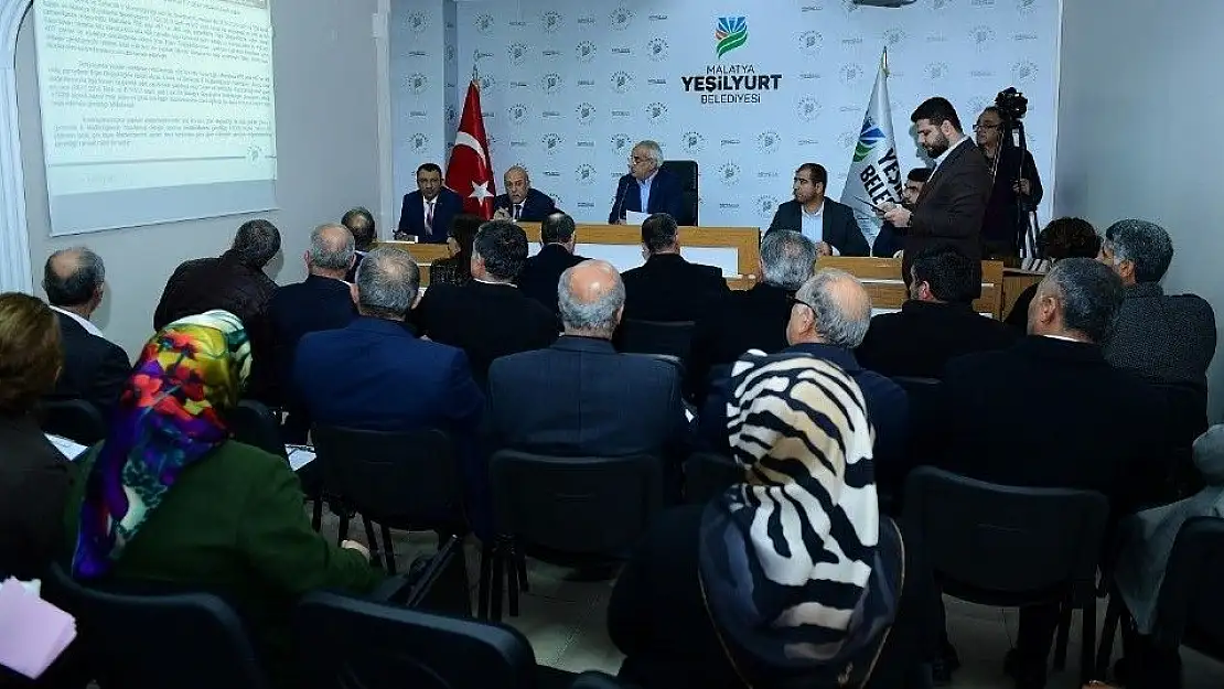 'Yeşilyurt Belediye Meclisi aralık toplantısını yaptı'