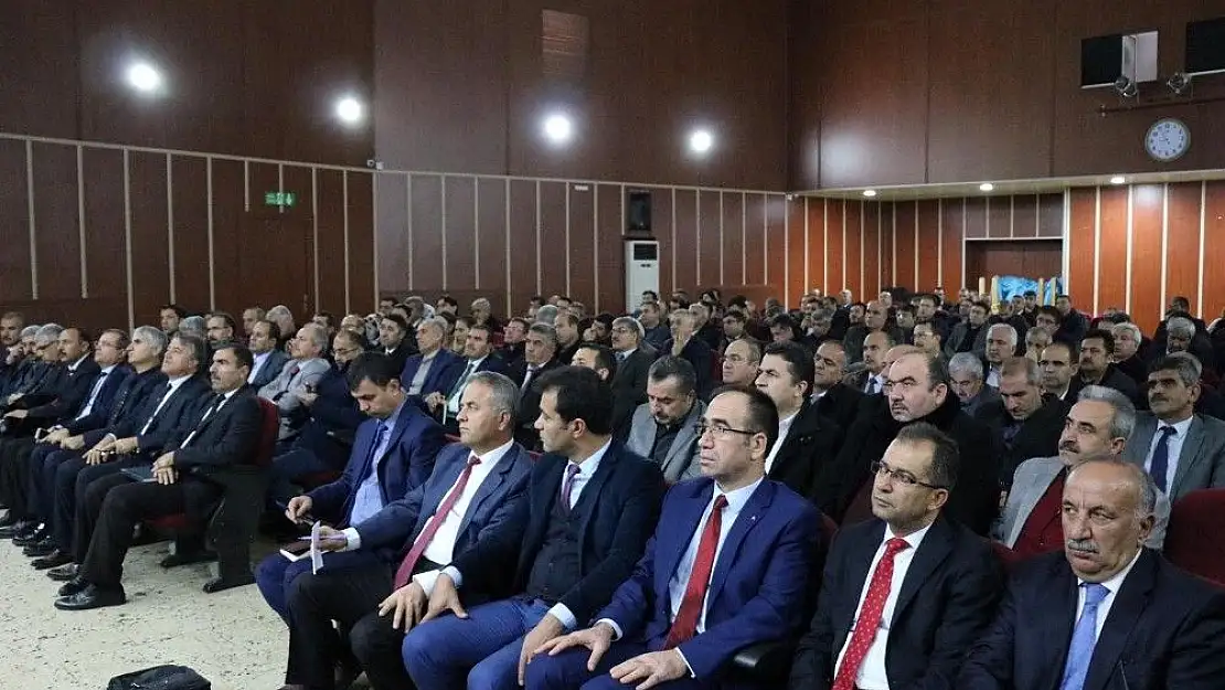 'Müdür Alagöz okul müdürleriyle bir araya geldi'