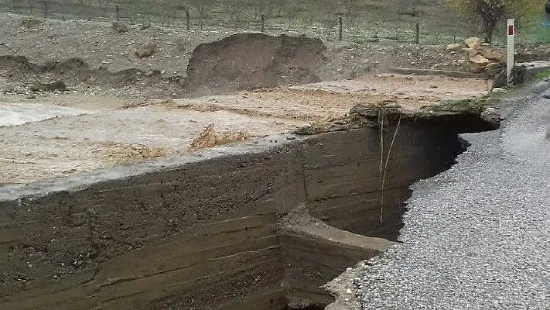 'Adıyaman´da dereler taştı'