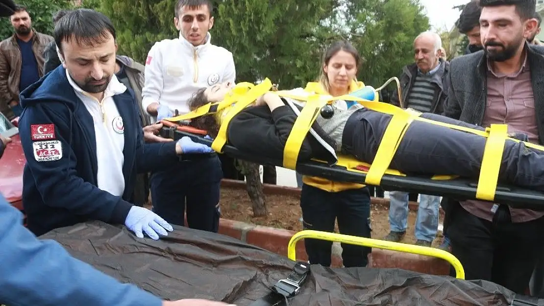 'Otomobil yayaya çarptı: 1 Yaralı'