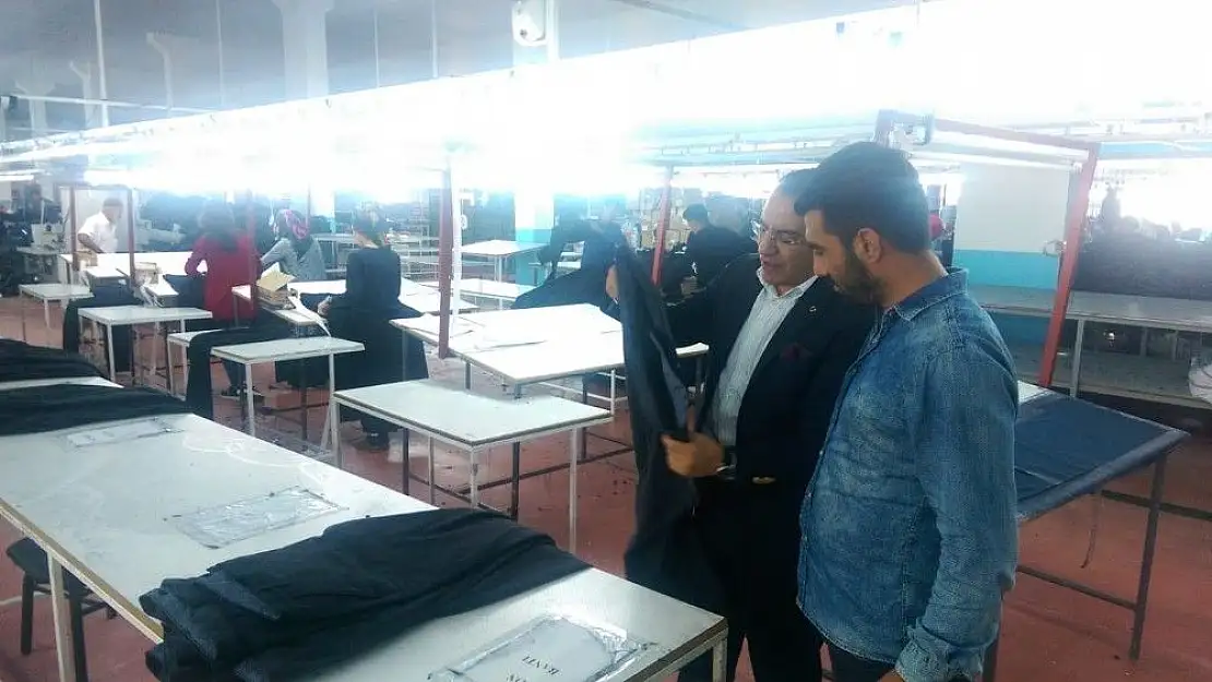'Kaymakam Kaya OSB´de incelemelerde bulundu'