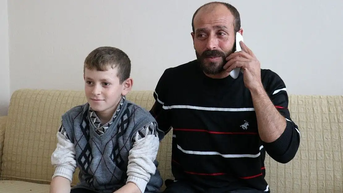 'Böbrek hastası Hasan´ın yüzü yardımlarla güldü'