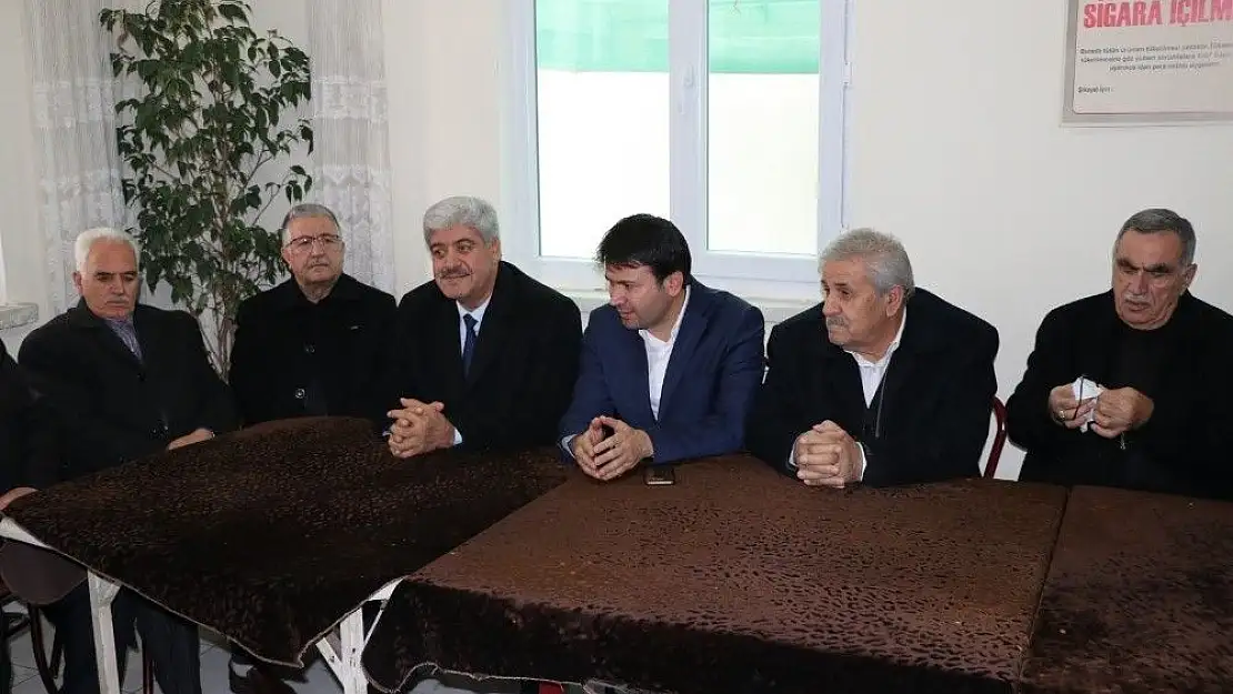 'Aday Adayı Ekinci, Sürgülüler Derneğini ziyaret etti'