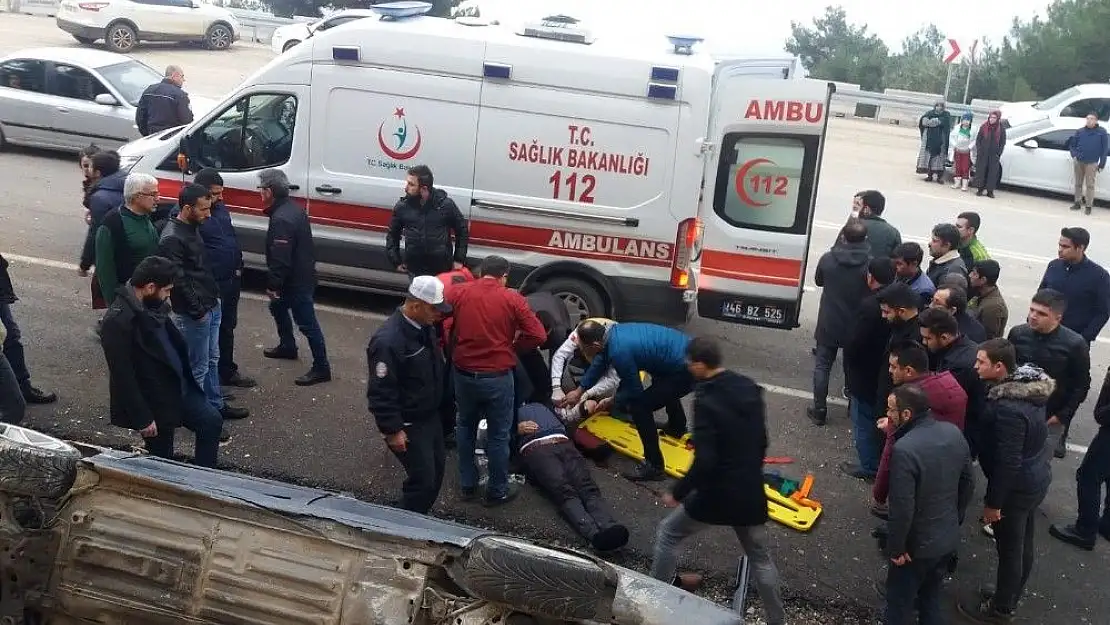 'Kahramanmaraş´ta trafik kazası: 4 yaralı'