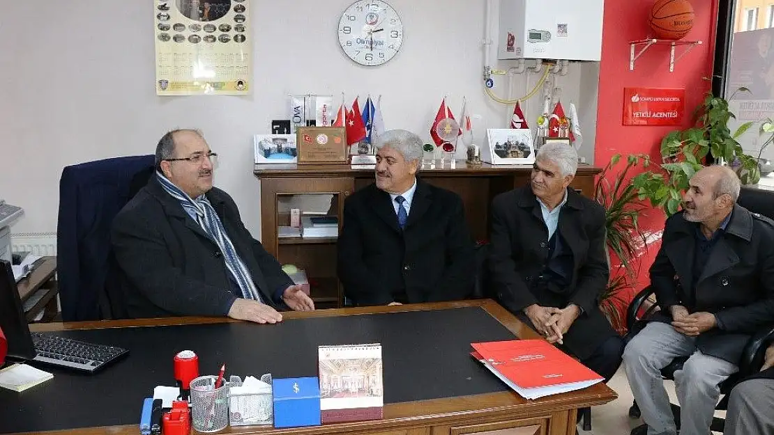'Ekinci´den, Battalgazi Muhtarlar Derneğine ziyaret'