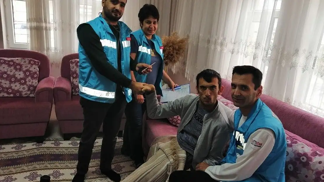 'Elbistan´da 956 hasta evde sağlık hizmetinden yararlandı'