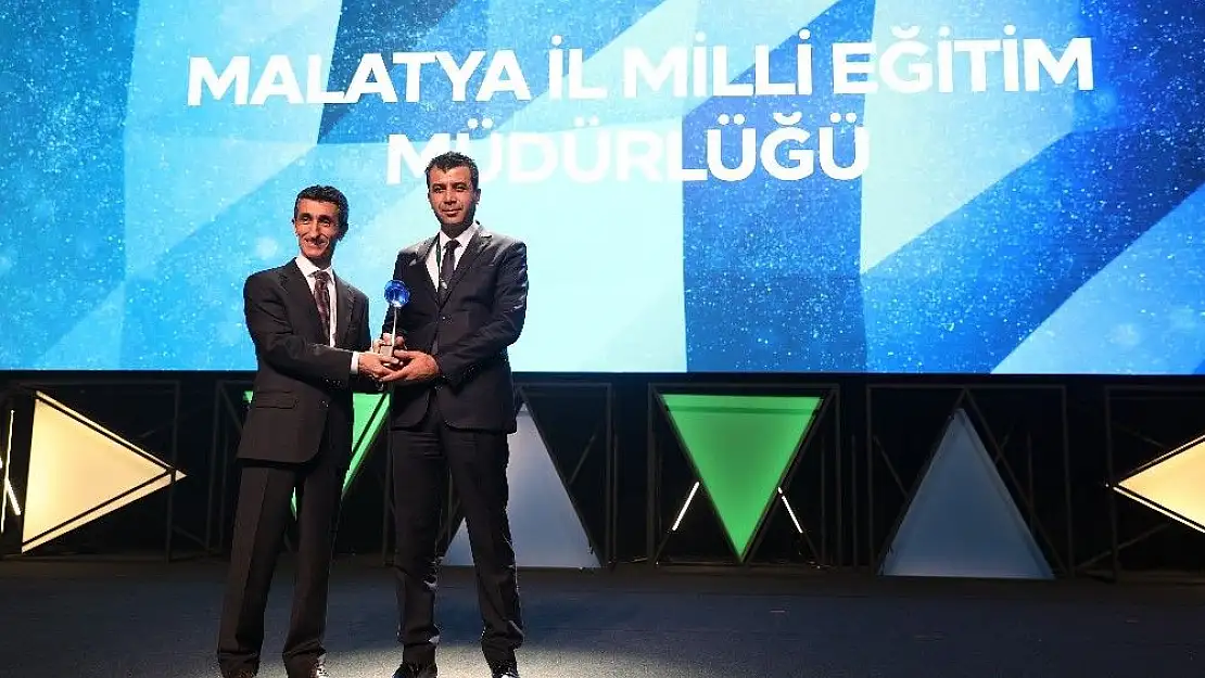 'Malatya Milli Eğitim Müdürlüğü´ne `Kristal Baret Ödülü´'