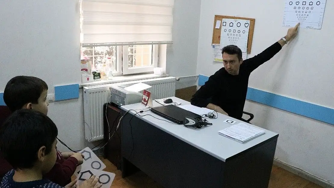 'Kahramanmaraş´ta 4 bin çocuk göz taramasından geçti'