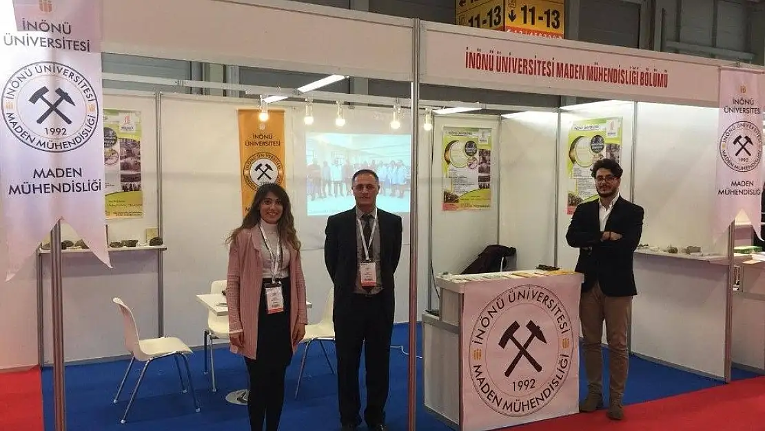 'Maden Mühendisliği Bölümü, Maden Türkiye 2018 Fuarına katıldı'