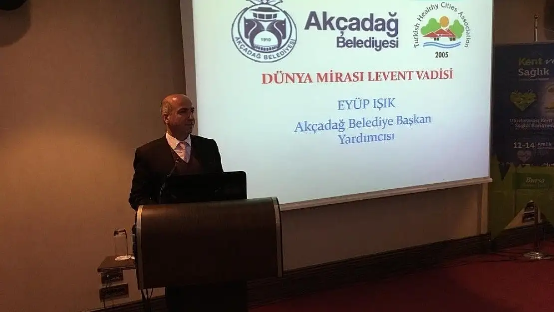 'Uluslararası Kent ve Sağlık Kongresinde Levent Vadisi anlatıldı'