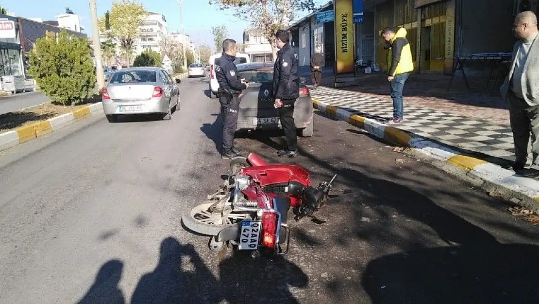 'Adıyaman´da motosiklet devrildi: 1 yaralı'