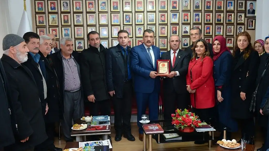 'Başkan Gürkan, Şehit Aileleri ve Gazilerle bir araya geldi'