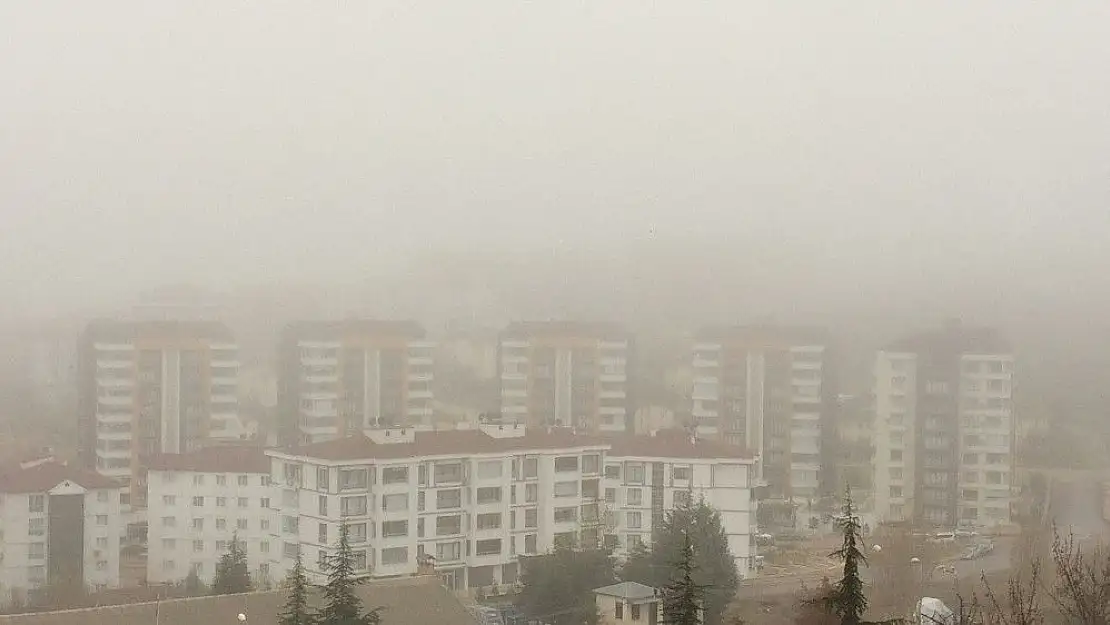 'Elazığ´da sis etkili oluyor'