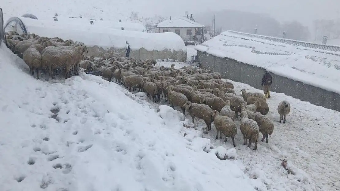 'Kahramanmaraş´ta kar yağışı hayatı olumsuz etkiledi'