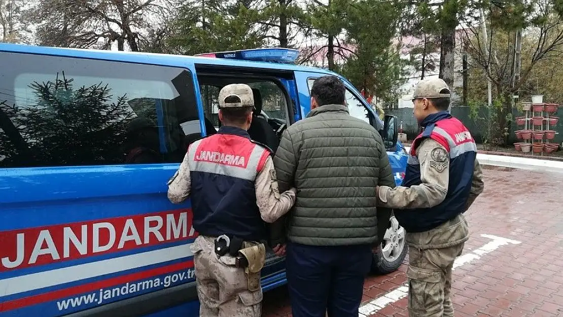 'Cezaevi firarisi, jandarmanın takibi sonucunda yakalandı'