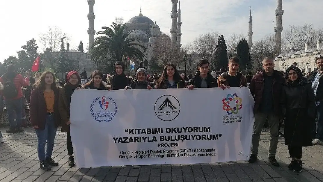 'Kahta Fen Lisesi öğrencileri İstanbul´da'