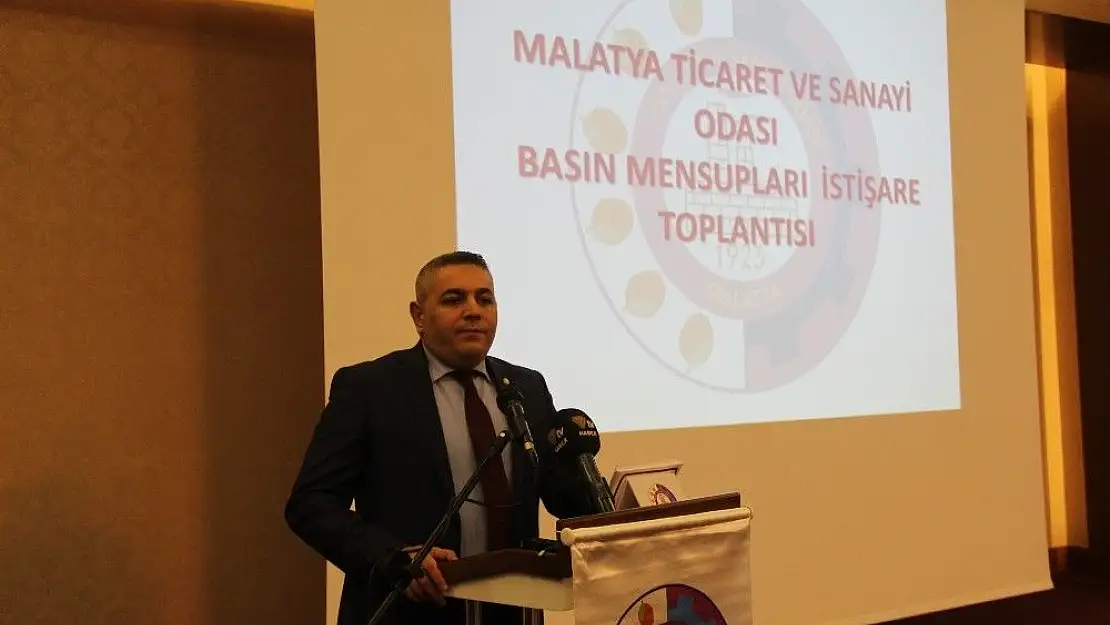 'MTSO Başkanı Sadıkoğlu basın ile istişare toplantısı yaptı'