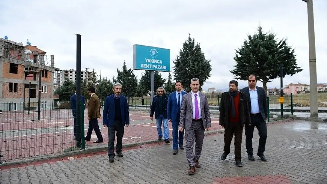 'Yakınca Semt Pazarı tamamlandı'