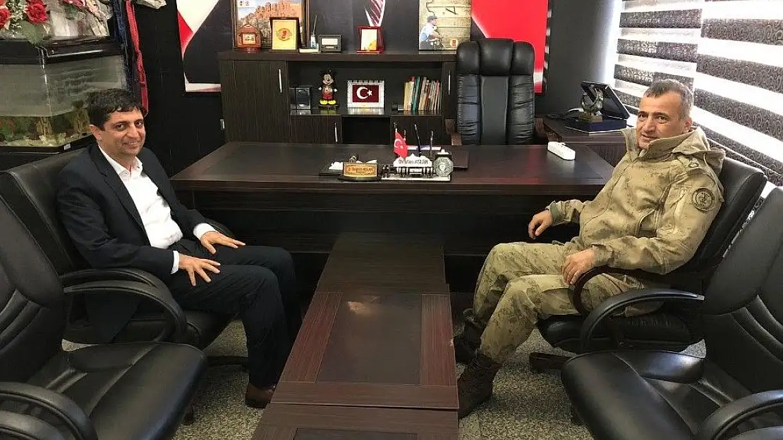 'Albay Atasoy Başkan Aslan ile bir araya geldi'