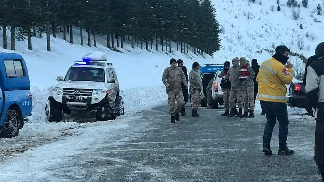 'Kahramanmaraş´ta çığ altında kalan vatandaşın cansız bedenine ulaşıldı'